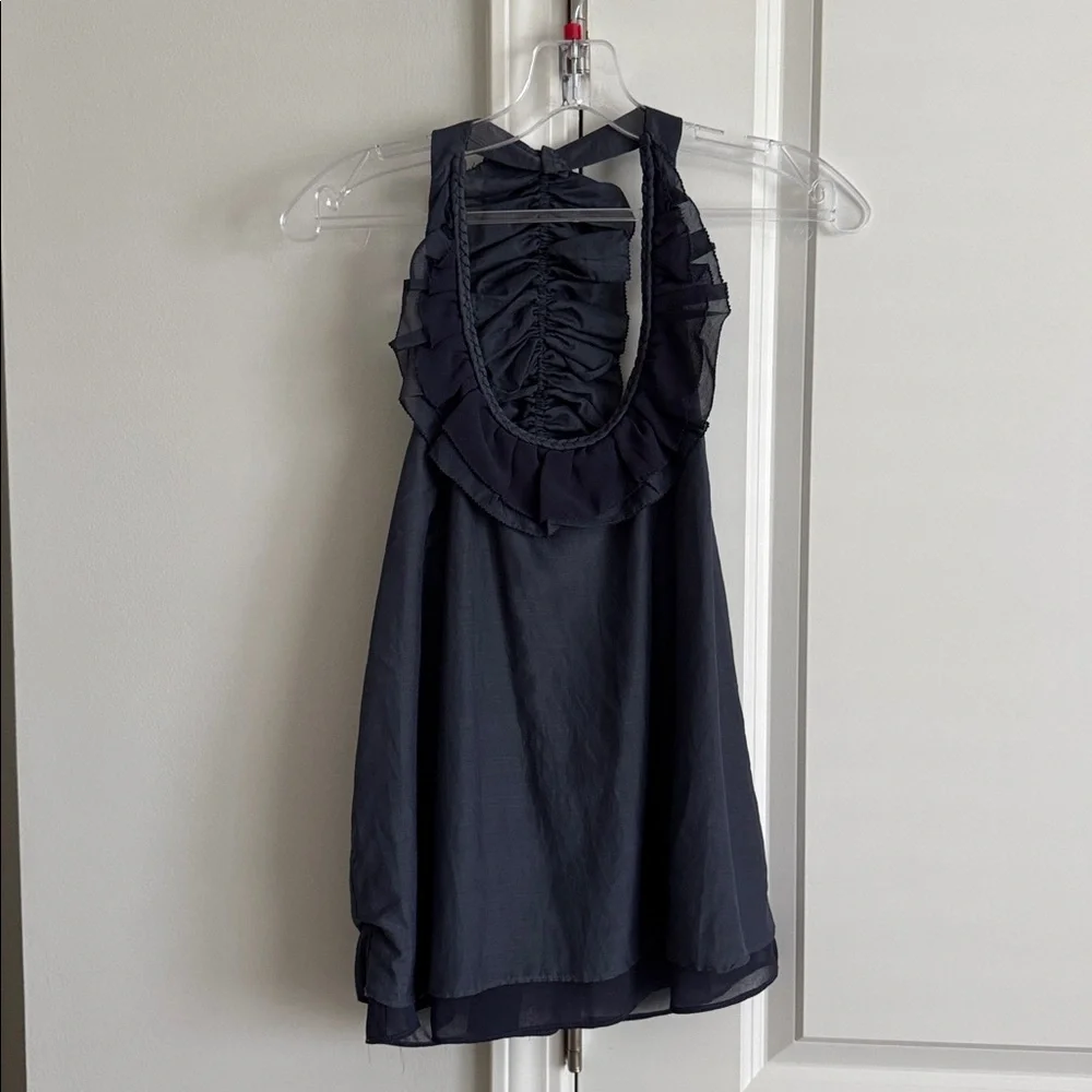 C. Lace Ruffled Racerback Top - Picture 8 of 9